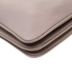 Pre Owned Kate Spade Grey Leather Madelyne Larchmont Avenue Crossbody Bag