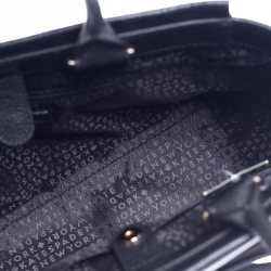 Pre Owned Kate Spade Black Leather Natala Avalon Place Tote