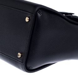 Pre Owned Kate Spade Black Leather Natala Avalon Place Tote