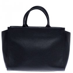 Pre Owned Kate Spade Black Leather Natala Avalon Place Tote
