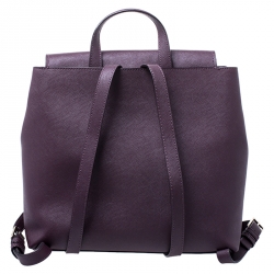 Pre Owned Kate Spade Burgundy Leather Hayes Street Backpack