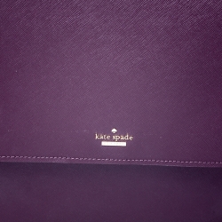 Pre Owned Kate Spade Burgundy Leather Hayes Street Backpack