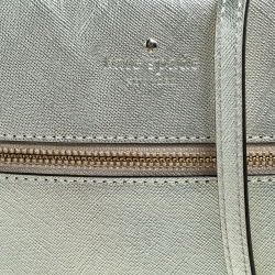 Pre Owned حقيبة كروس كيت سبيد تنلي جلد ذهبية