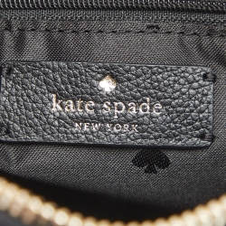 Pre Owned Kate Spade Black Pebbled Leather Rosie Flap Camera Bag