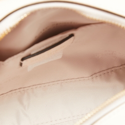 Pre Owned Kate Spade Multicolor Floral Print Leather Perry Dome Crossbody Bag