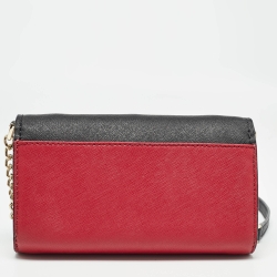 مملوكة مسبقًا حقيبة كلتش كيت سبيد كاميرون ستريت جلد ثلاثي اللون