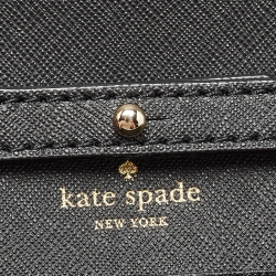 مملوكة مسبقًا حقيبة كلتش كيت سبيد كاميرون ستريت جلد ثلاثي اللون