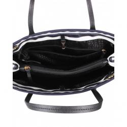 Pre Owned Kate Spade Bi Color Nylon Blake Avenue Taden Tote