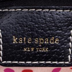 Pre Owned Kate Spade Black Leather Wellesley Quinn Tote