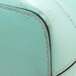 Pre Owned Kate Spade Mint Green Leather Wellesley Rachelle Shoulder Bag