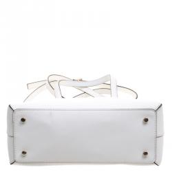 Kate Spade White Leather Cedar Street Maise Satchel