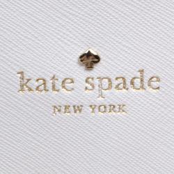 Kate Spade White Leather Cedar Street Maise Satchel