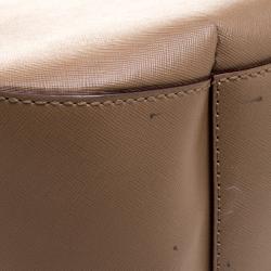 Pre Owned Kate Spade Brown Leather Shoulder Bag