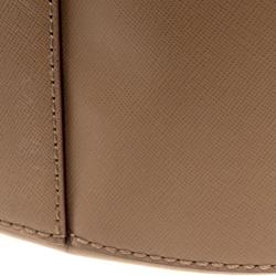 Pre Owned Kate Spade Brown Leather Shoulder Bag