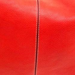 Pre Owned Kate Spade Red Leather Fosters Crossing Serena Hobo