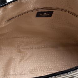 Pre Owned Kate Spade Multicolor Leather Colorblock Harmony Shopper Tote