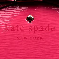 Kate Spade Strawberry Patent Leather Beacon Court Jeanne Top Handle Bag
