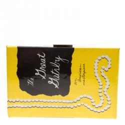 Pre Owned Kate Spade Yellow Plastic The Great Gatsby Book Clutch