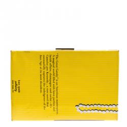 Pre Owned Kate Spade Yellow Plastic The Great Gatsby Book Clutch