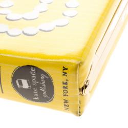 Pre Owned Kate Spade Yellow Plastic The Great Gatsby Book Clutch