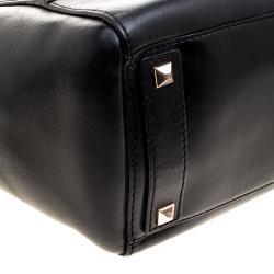 Pre Owned Kate Spade Black Leather Francisca Tote