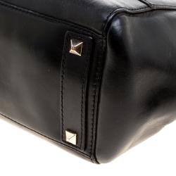 Pre Owned Kate Spade Black Leather Francisca Tote