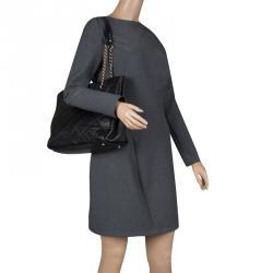 Pre Owned Kate Spade Black Leather Phoebe Tote