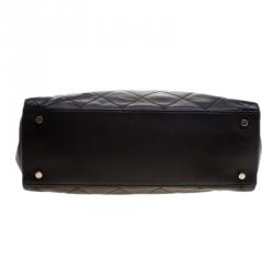 Pre Owned Kate Spade Black Leather Phoebe Tote