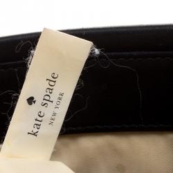 Pre Owned Kate Spade Black Leather Phoebe Tote