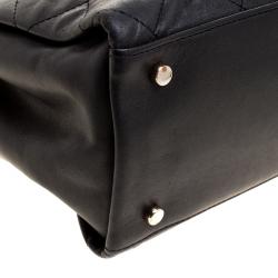 Pre Owned Kate Spade Black Leather Phoebe Tote