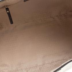 Pre Owned Kate Spade Black Embossed Patent Leather Tote