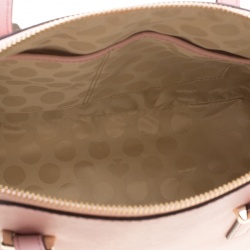 Pre Owned Kate Spade Blush Pink Leather Cedar Street Maise Satchel
