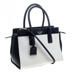 Pre Owned Kate Spade Bicolor Leather Small Cameron Street Candace Satchel