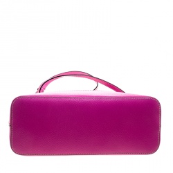 Pre Owned Kate Spade Pink Leather Wellesley Rachelle Satchel