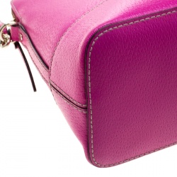 Pre Owned Kate Spade Pink Leather Wellesley Rachelle Satchel