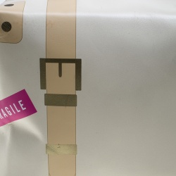 Pre Owned Kate Spade Multicolor Leather Sandy Hill Circle Trunk Satchel