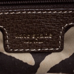 Pre Owned Kate Spade Beige Woven Rattan Hobo