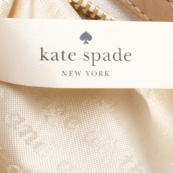 Pre Owned Kate Spade Multicolor Printed Nylon Crossbody Bag