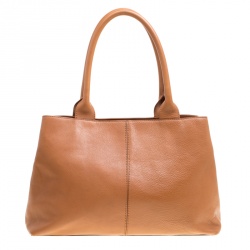 Pre Owned Kate Spade Brown Leather Tote