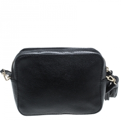 Pre Owned Kate Spade Black Leather Kingston Drive Arla Crossbody Bag