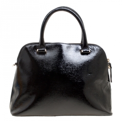 Pre Owned Kate Spade Black Patent Leather Cameron Street Satchel