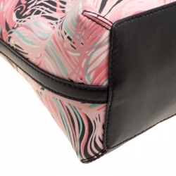 Kate Spade Multicolor Printed Leather Top Handle Bag