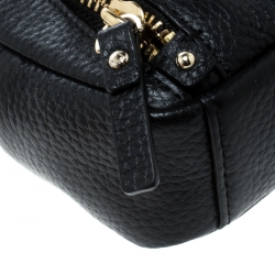 Pre Owned Kate Spade Black Leather Crossbody Bag