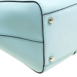 Kate Spade Mint Green Leather Newberry Lane Loden Top Handle Bag