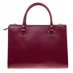 Kate Spade Magenta Leather Wellesley Durham Top Handle Bag