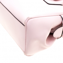 Pre Owned Kate Spade Light Pink Leather Lottie Bow Satchel