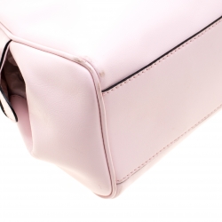 Pre Owned Kate Spade Light Pink Leather Lottie Bow Satchel