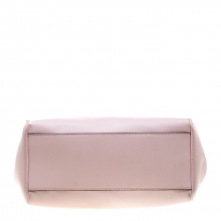 Pre Owned Kate Spade Light Pink Leather Lottie Bow Satchel