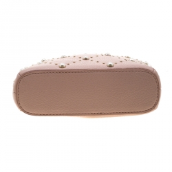 Pre Owned Kate Spade Pink Blush Leather Hayes Street Pearl Ellery Crossbody Bag