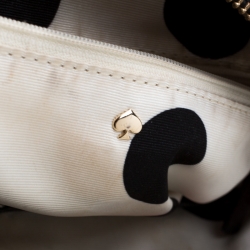 Pre Owned Kate Spade Black Leather Wellesley Rachelle Satchel